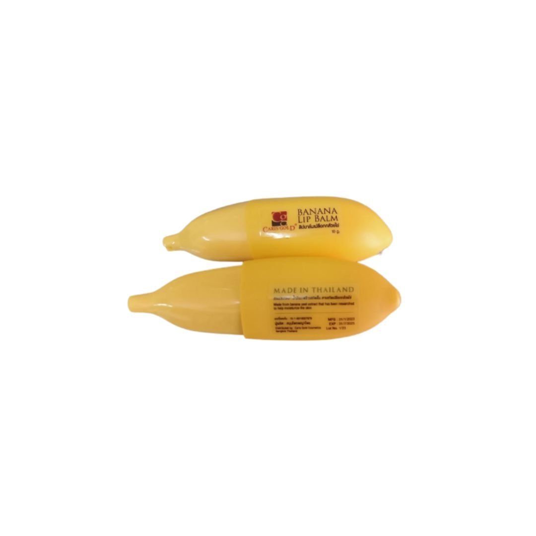 Banana Lip Balm Caris Gold Banana Lip Balm 10g - Image 1