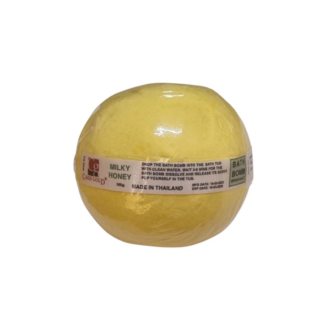 Bath Bomb Yellow Caris Gold Bath Bomb 365g Yellow - Image 1