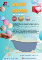 Caris Gold Bath Bomb 365g Blue - Image 2