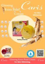 Caris Whitening Cream with Ginseng & Pearl 4g - Image 3