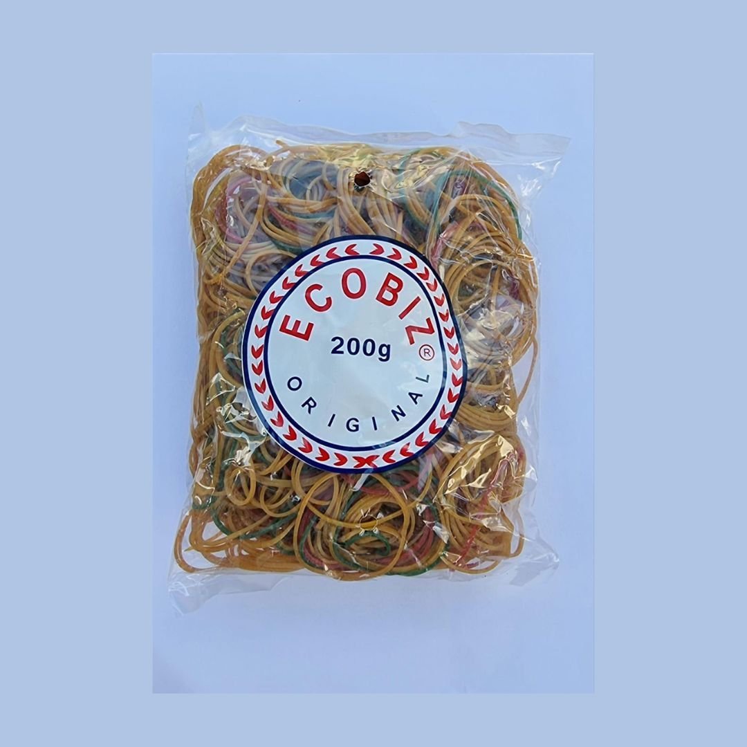 Eco Biz 200g-1 Eco Biz 100% Natural Rubber Bands AAA Quality 200g - Image 1