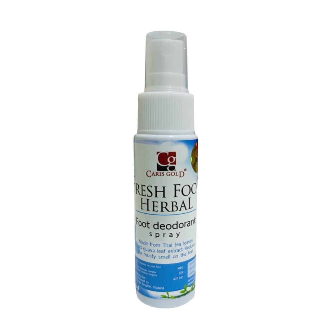 Foot Herbal Caris Gold Fresh Foot Herbal Foot Deodorant 50ml - Image 1