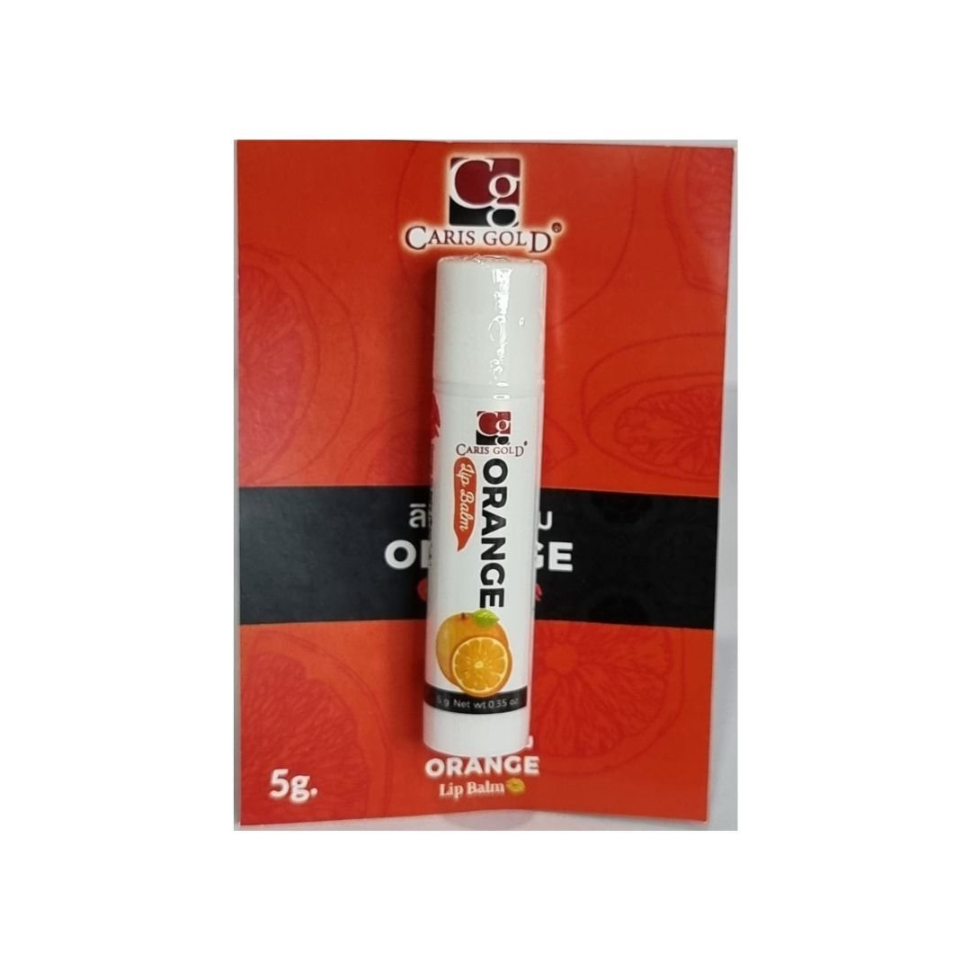Lip Balm Orange Caris Gold Lip Balm 5g Orange - Image 1