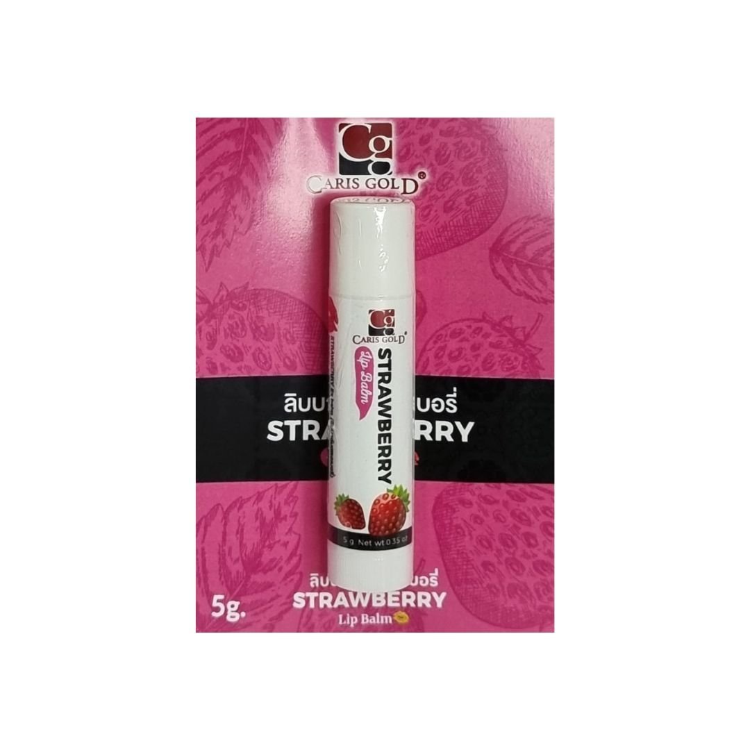 Caris Gold Lip Balm 5g Strawberry