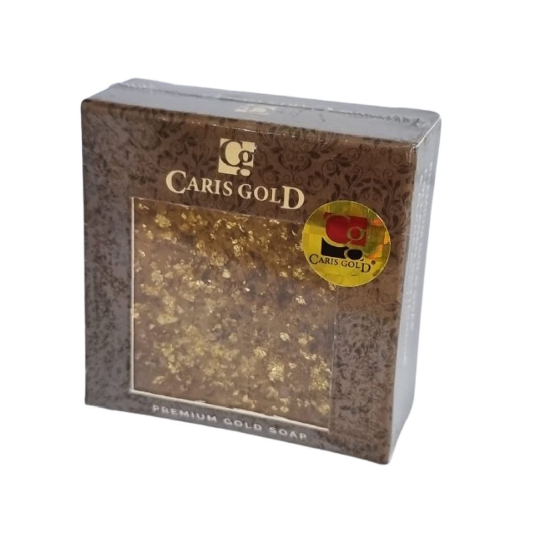 Premium Soap 3 Caris Gold Premium Gold Soap Honey Yellow 80g Collagen Glutathione & Alpha Arbutin Soap - Image 1