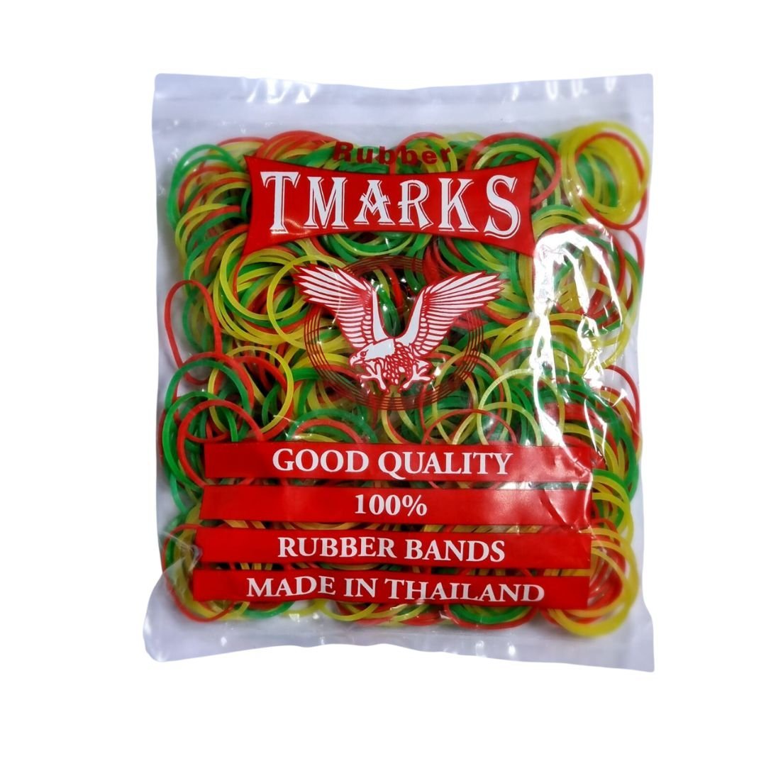 Tmarks-AAA-Flouracent-Rubber-Band TMARKS 100% Natural Rubber Bands AAA Quality Florescent Colors - Image 1