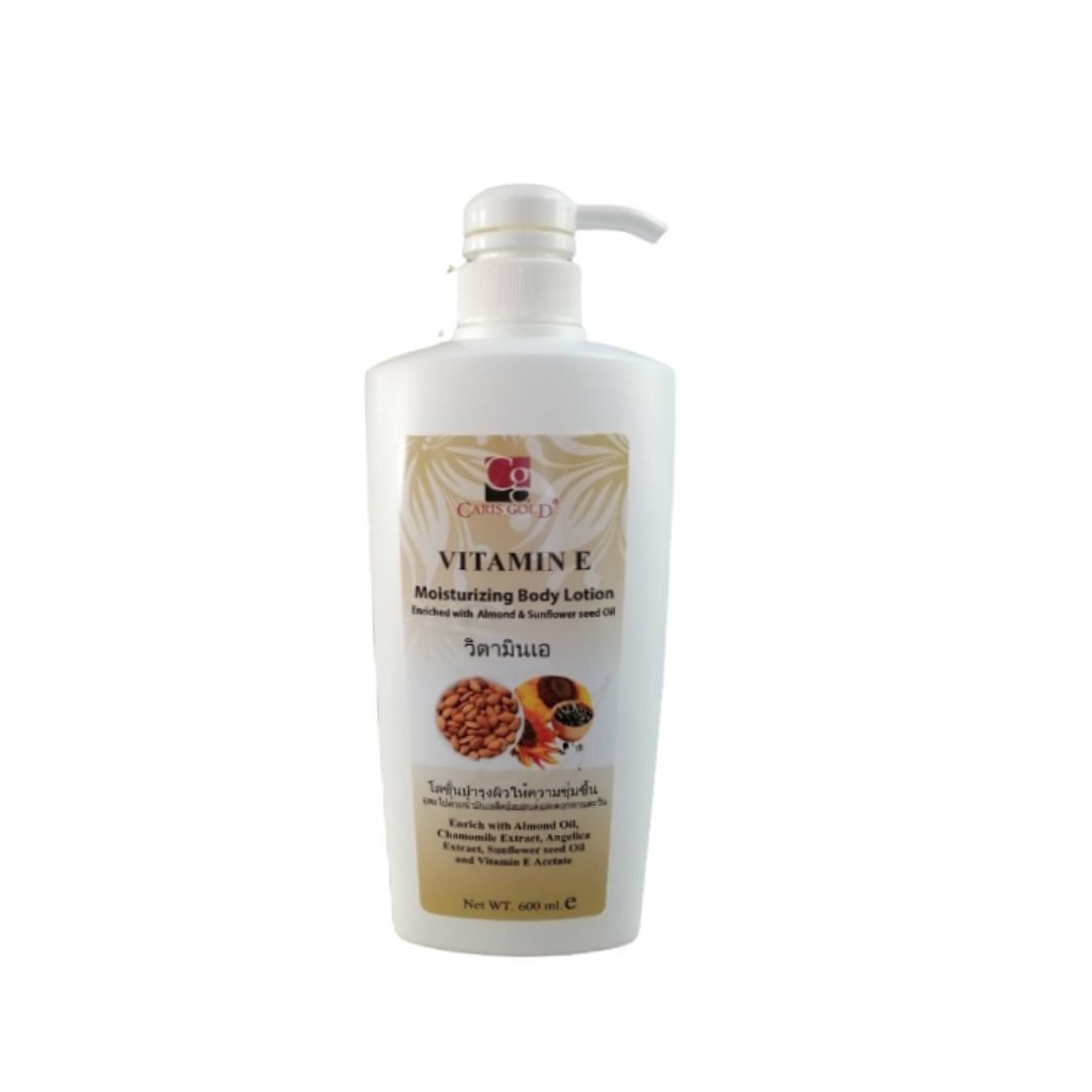 Vitamin E Body Lotion Caris Gold Vitamin E Moisturizing Body Lotion 600ml - Image 1