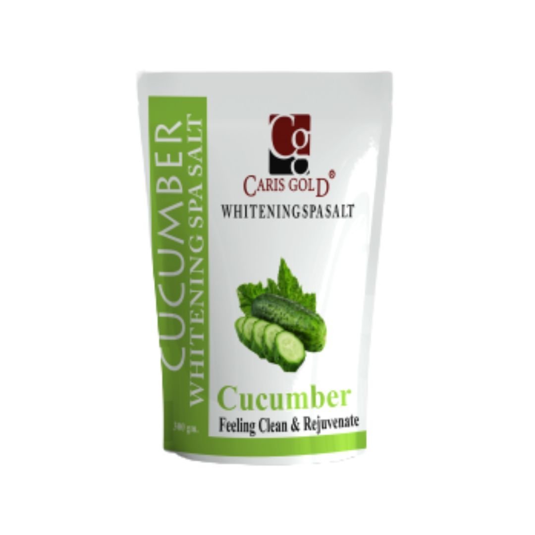 Whitening Spa Salt Cucumber Caris Gold Whitening Spa Salt 300g Cucumber - Image 1