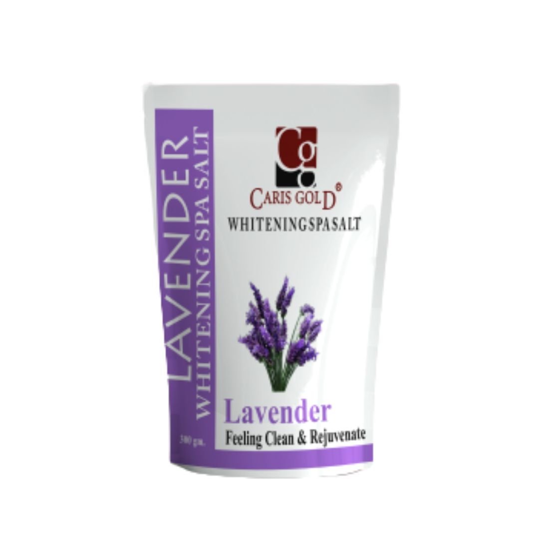 Whitening Spa Salt Lavender Caris Gold Whitening Spa Salt 300g Lavender - Image 1