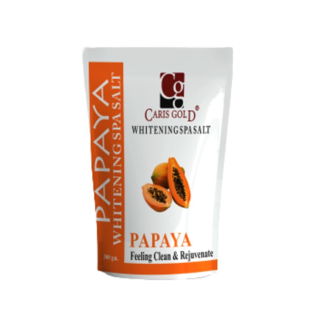Whitening Spa Salt Papaya Caris Gold Whitening Spa Salt 300g Papaya - Image 1