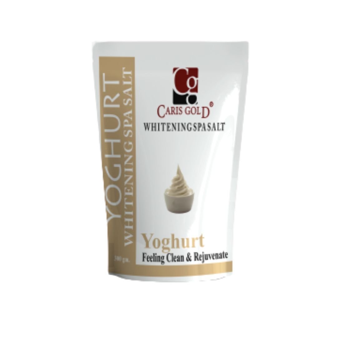 Whitening Spa Salt Yoghurt Caris Gold Whitening Spa Salt 300g Yoghurt - Image 1